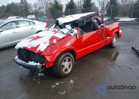 2000 GMC Sonoma Sls из США, поврежденный, VIN 1GTCS19W1Y8205764